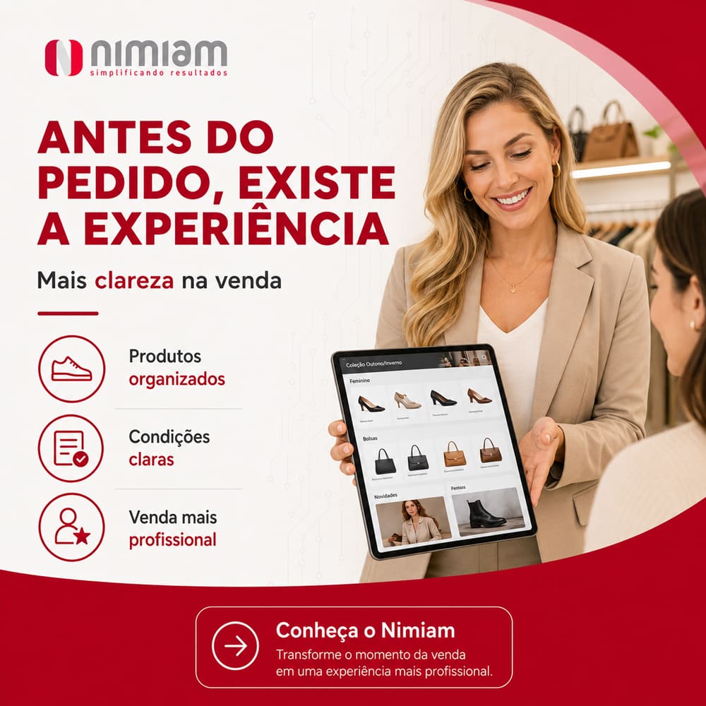 A venda começa antes do pedido.