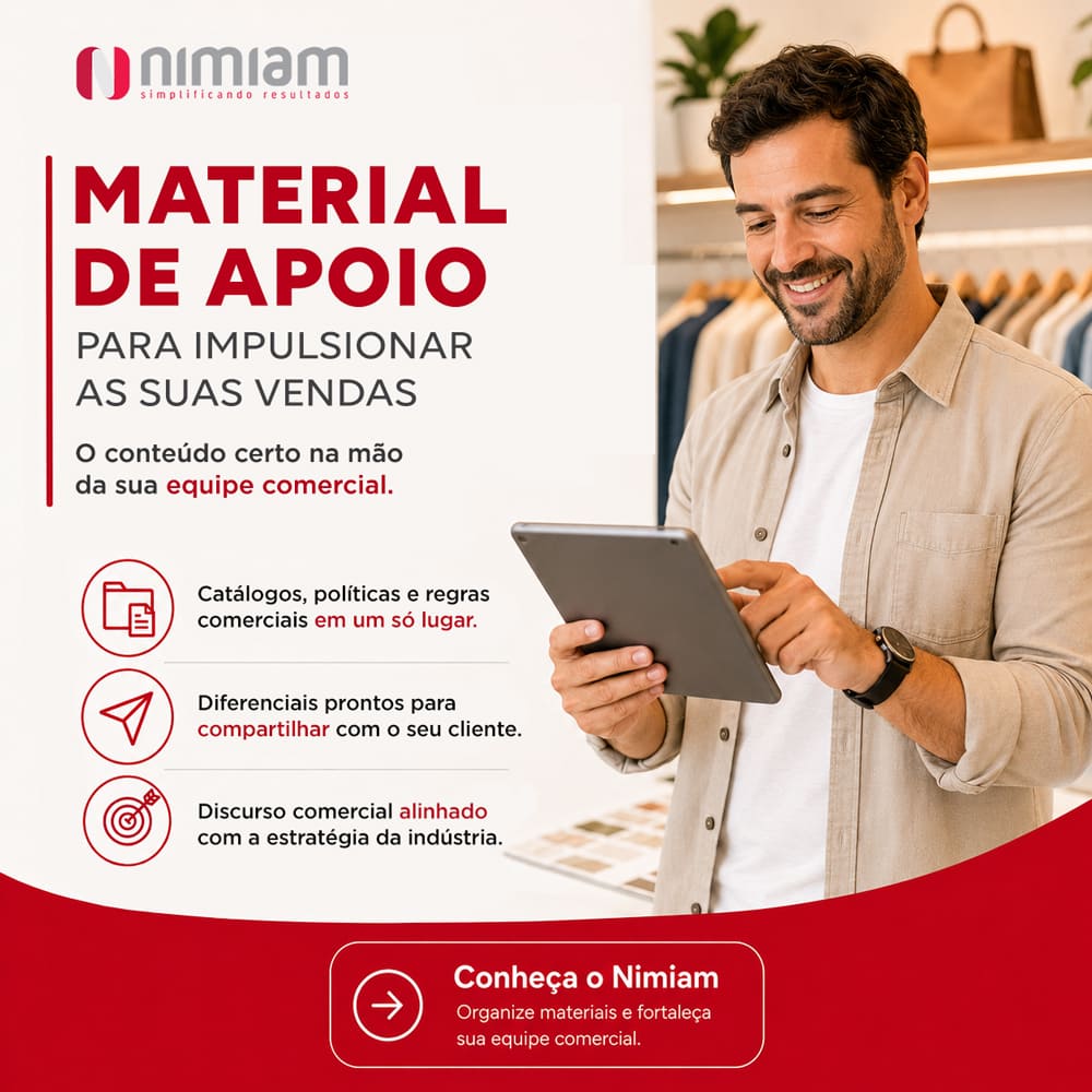 Material de Apoio para representantes.