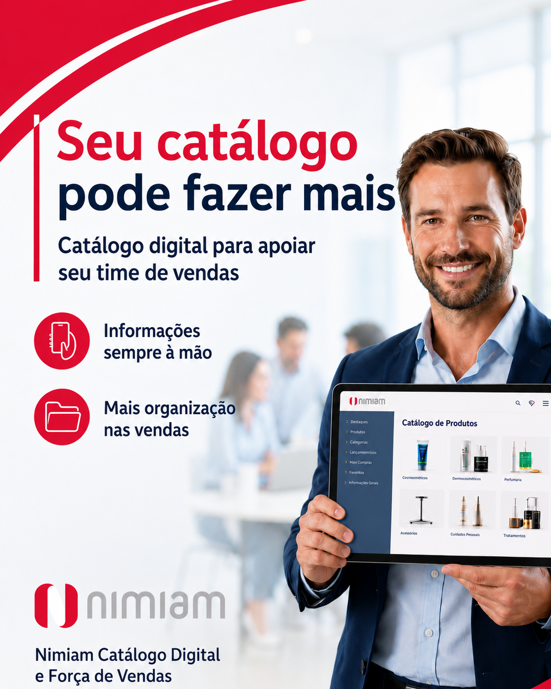 Seu catálogo pode fazer mais pelo seu time de vendas.