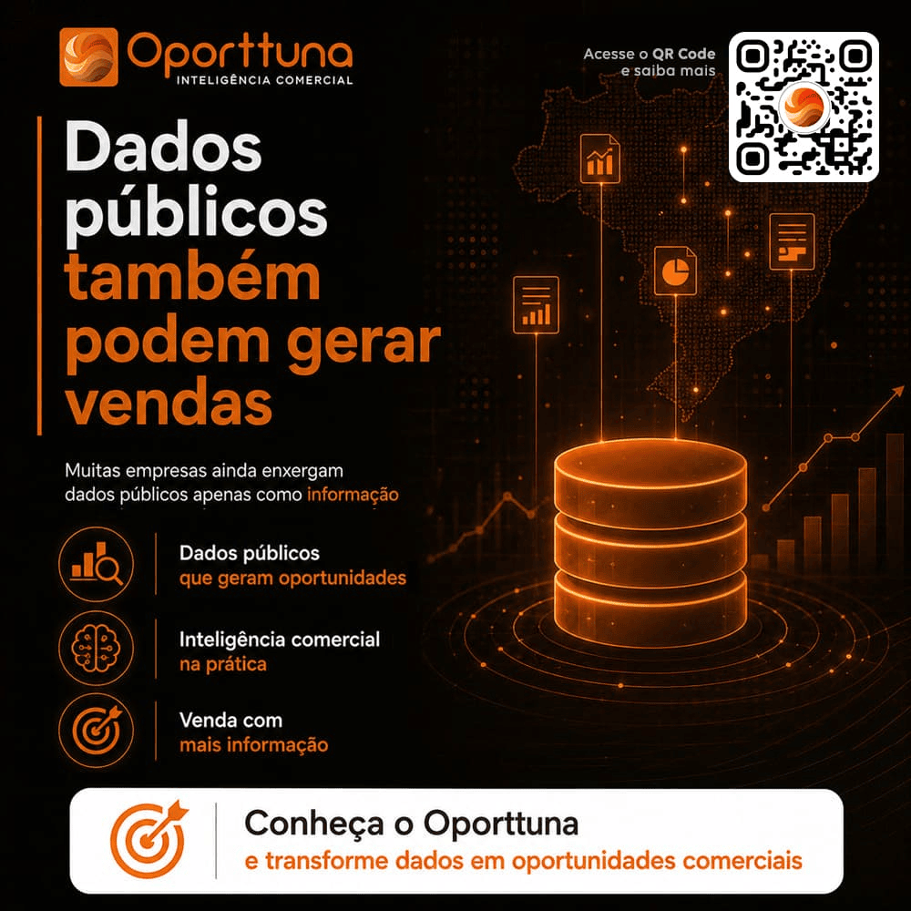 Dados públicos também podem gerar vendas.