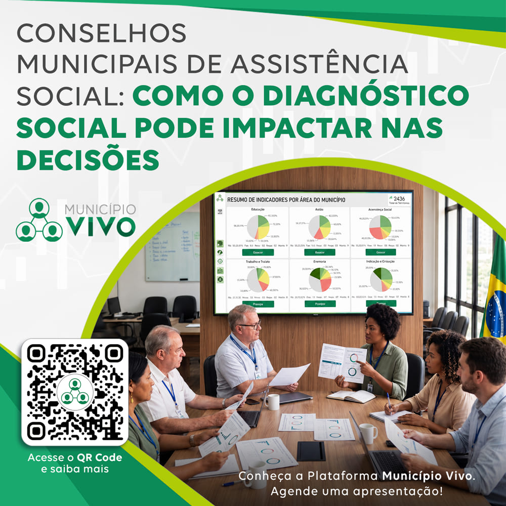 Conselhos Municipais de Assistência Social: como o diagnóstico social pode impactar nas decisões.