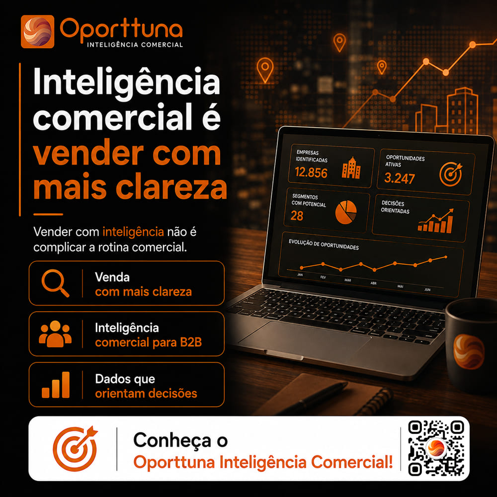 Inteligência comercial é vender com mais clareza.