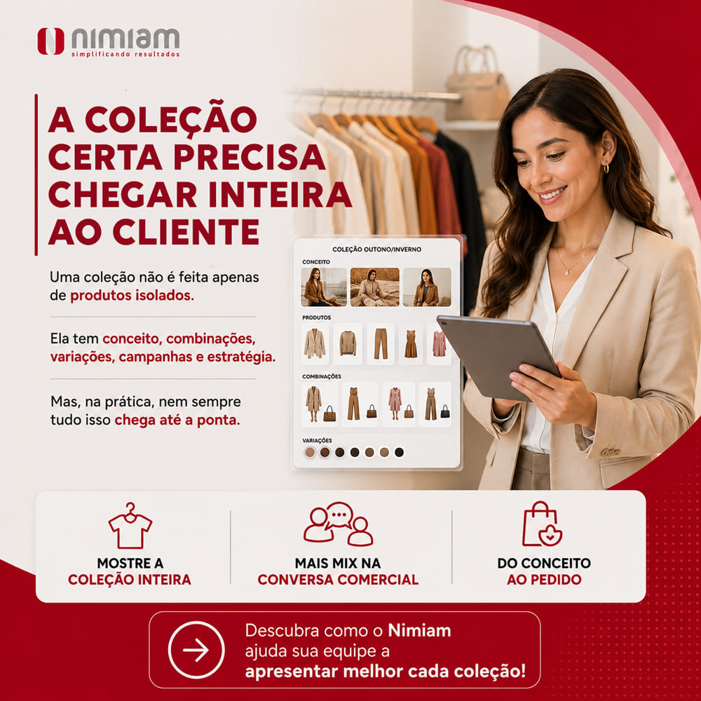 A coleção certa precisa chegar inteira ao cliente.
